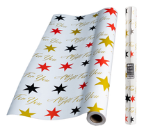 Load image into Gallery viewer, "Gift for you" Christmas Gift Wrap Roll –  Premium Festive Wrapping Paper, 70gsm Gloss (Bulk Value Roll)