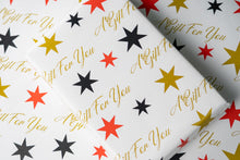 Load image into Gallery viewer, "Gift for you" Christmas Gift Wrap Roll –  Premium Festive Wrapping Paper, 70gsm Gloss (Bulk Value Roll)